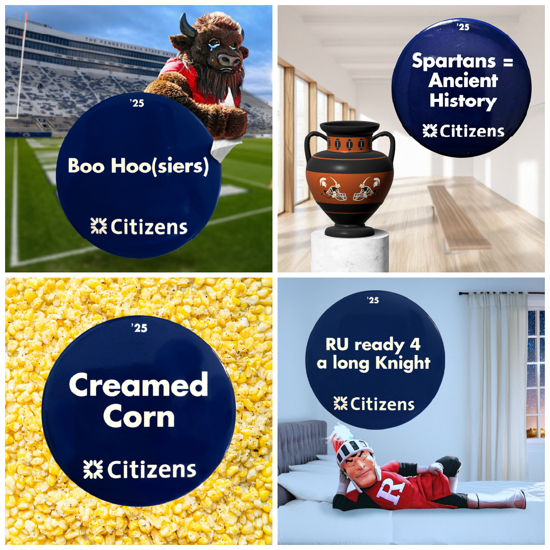 We Are in the longest-running collegiate button program... It’s our 53rd year!